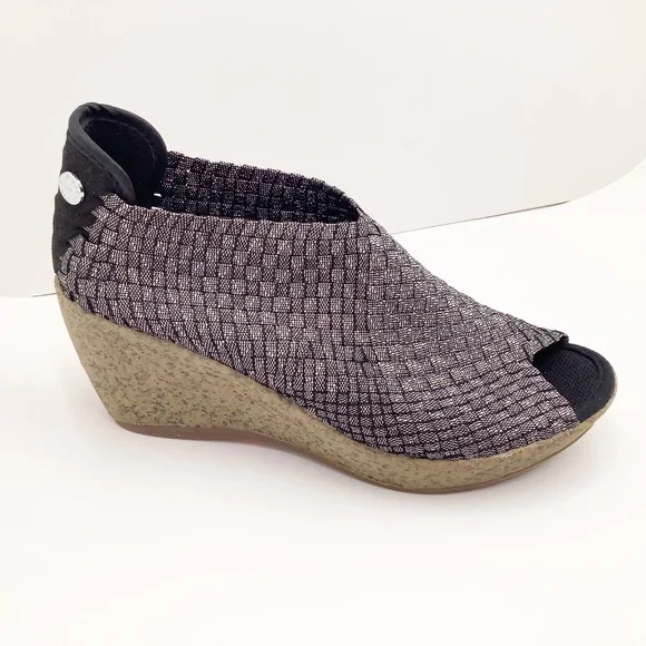 bernie Shoes Bernie Mev Sabrina Peep Toe Wedge Poshmark
